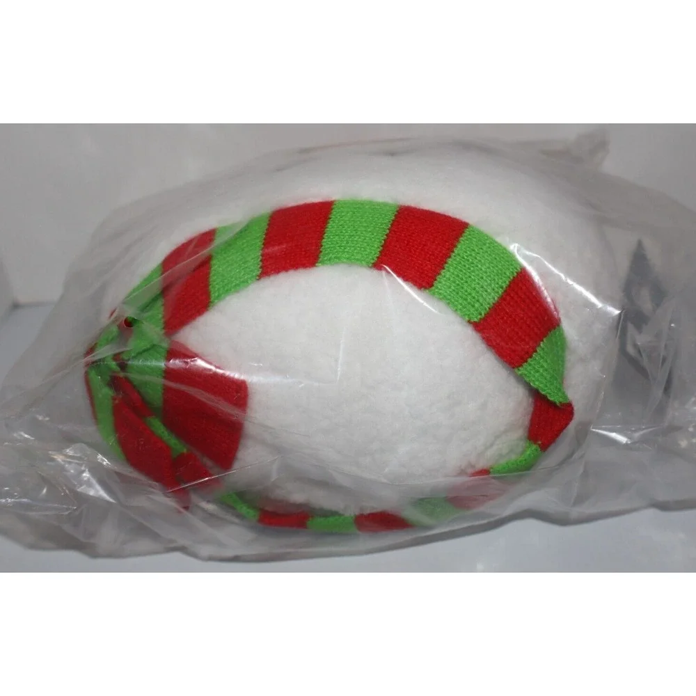 DISNEY 2024 Mickey Mouse Snowman Santa Christmas Plush Stuffed Throw Pillow New